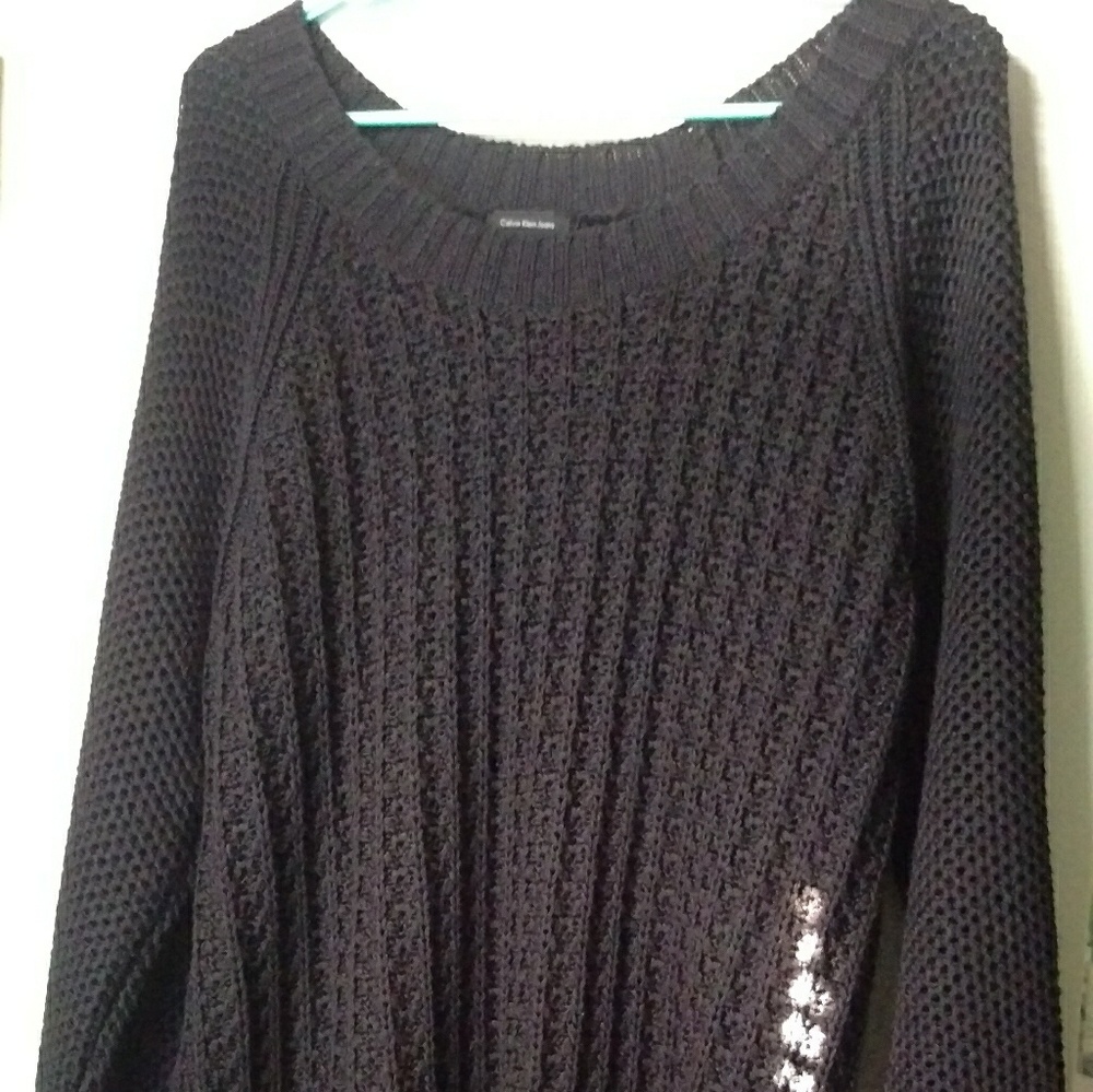 Calvin Klein Jeans XXL Black Knit Sweater
